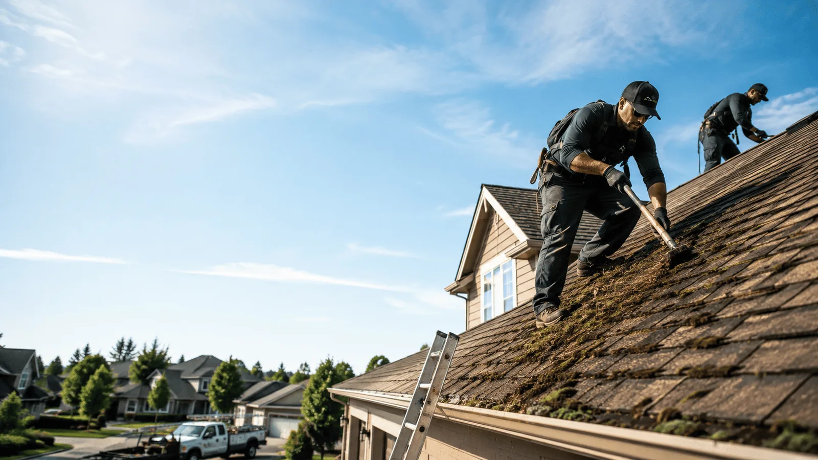 Roof Moss Removal in Bergheim, TX near me